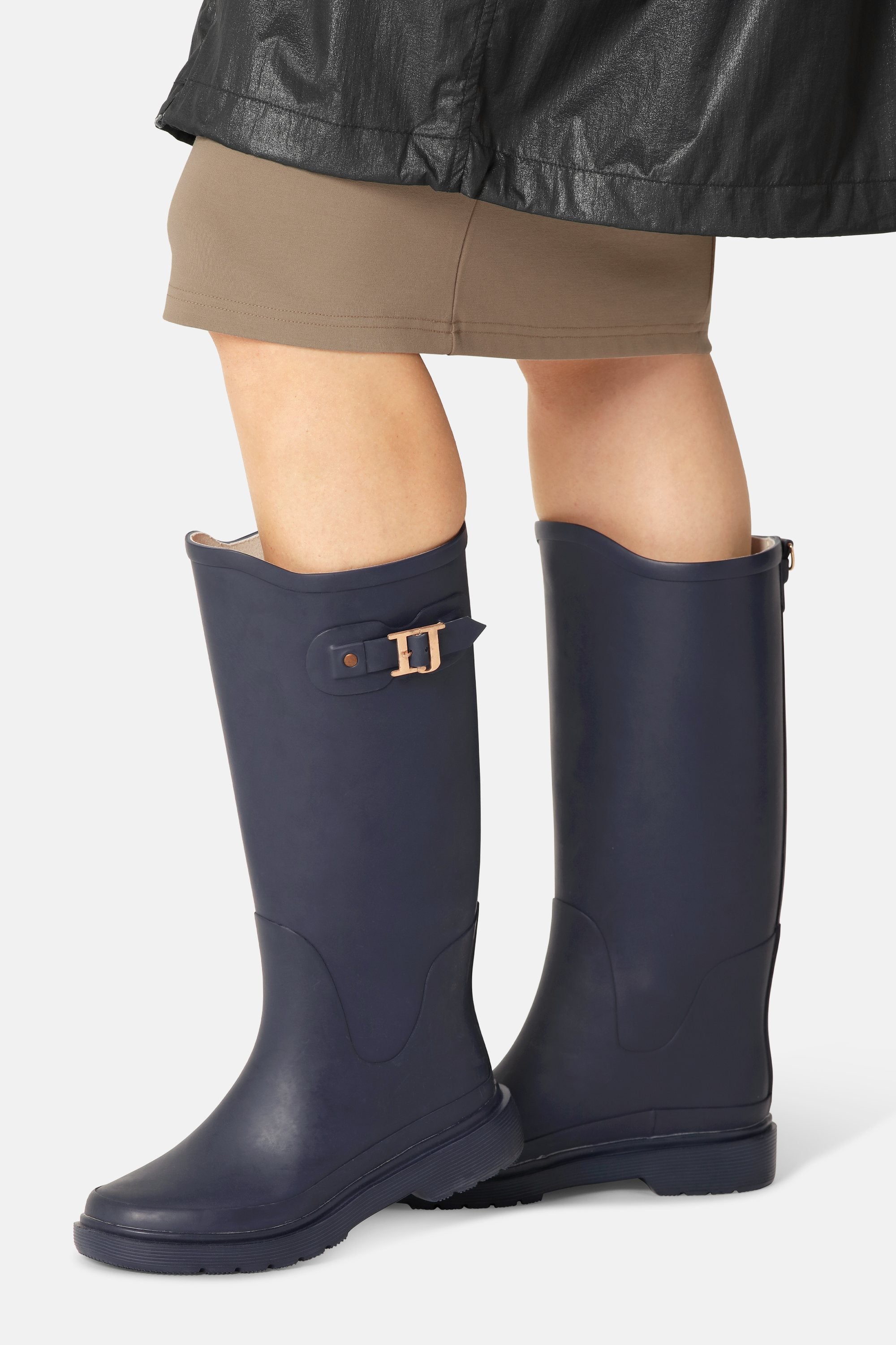 Lange Gummistøvler - Navy Navy